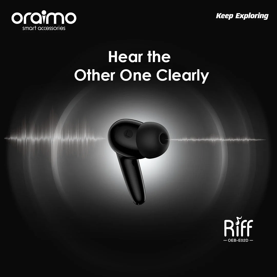 ORAIMO EAR BUDS BLACK OEB-E108D